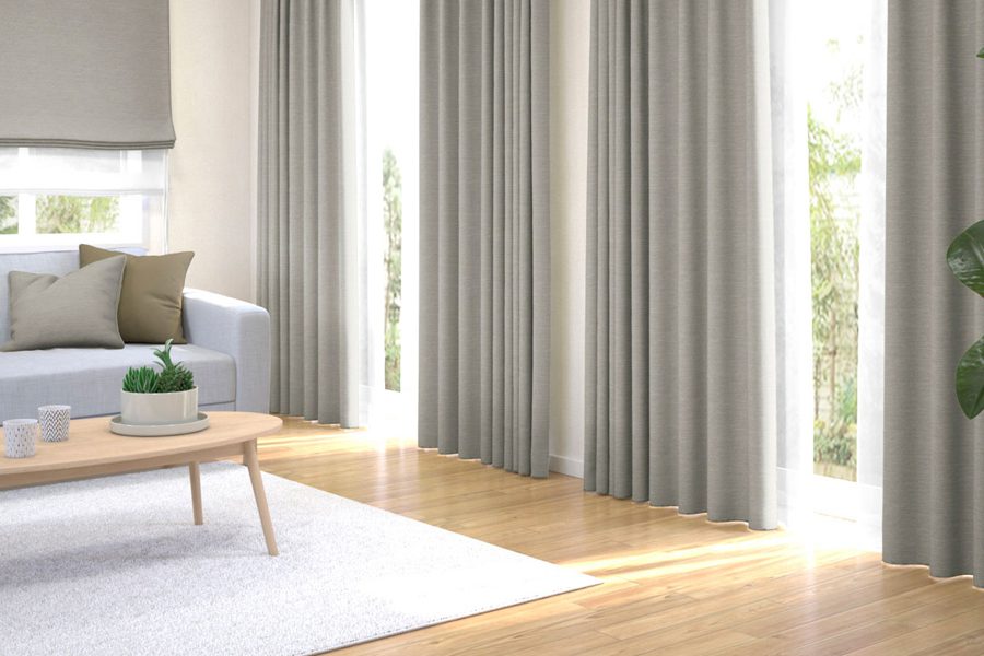 Gray Blackout Curtains For Living Room