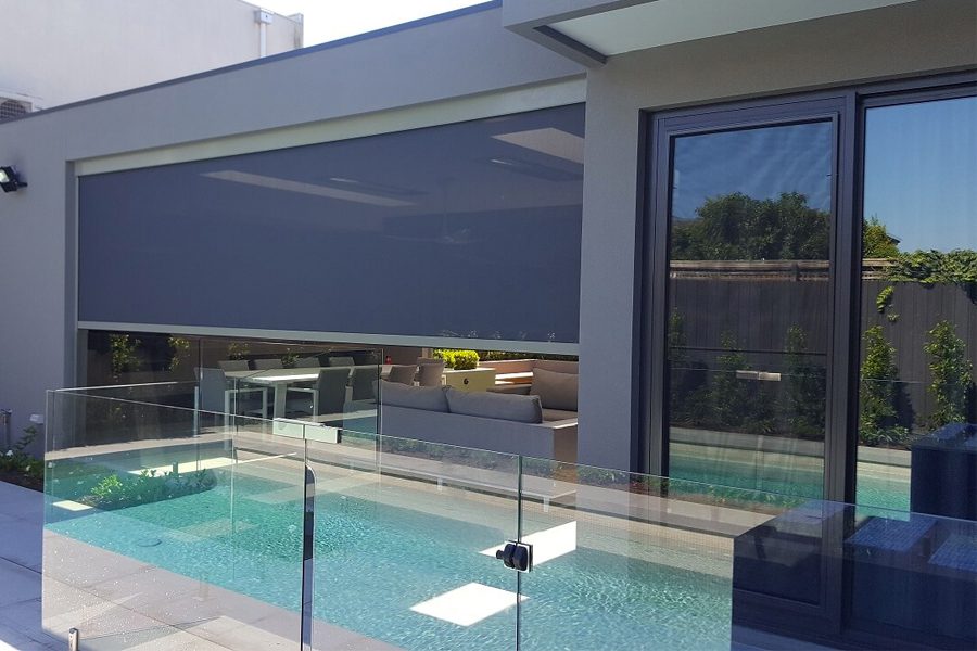 poolside outdoor blinds